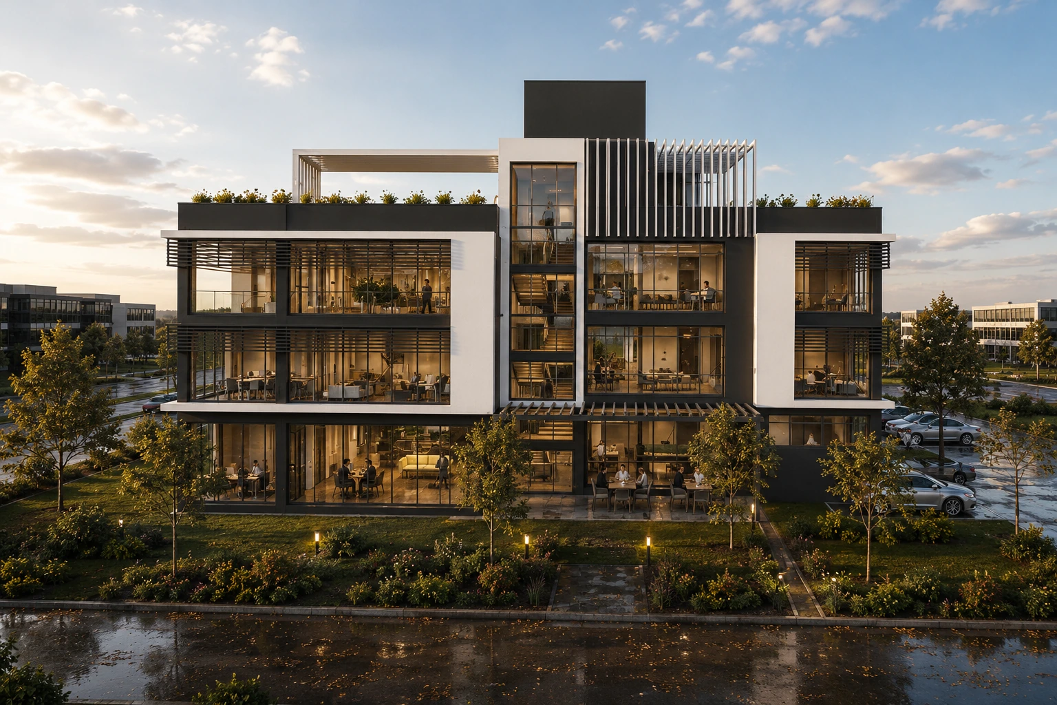 Proposed rear elevation