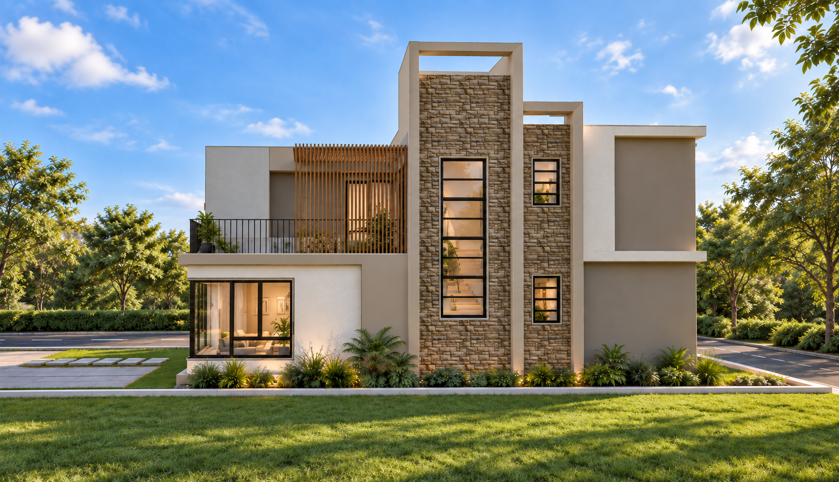 Terrace House · Side elevation